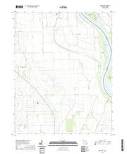 USGS US Topo 7.5-minute map for Thebes SW MOIL 2021