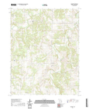 USGS US Topo 7.5-minute map for Wagoner MO 2021