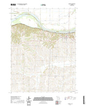 USGS US Topo 7.5-minute map for Waverly MO 2021