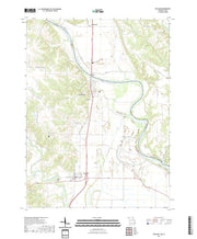 USGS US Topo 7.5-minute map for Wayland MOIA 2021