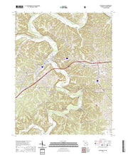 USGS US Topo 7.5-minute map for Waynesville MO 2021