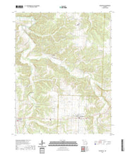 USGS US Topo 7.5-minute map for Weaubleau MO 2021