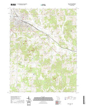 USGS US Topo 7.5-minute map for West Plains MO 2021