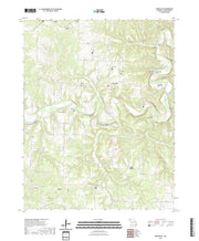 USGS US Topo 7.5-minute map for Windyville MO 2021