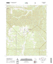 USGS US Topo 7.5-minute map for Womack MO 2021