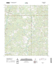 US Topo 7.5-minute map for Auburn MS