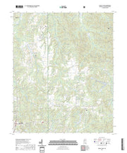 US Topo 7.5-minute map for Bagley Lake MS