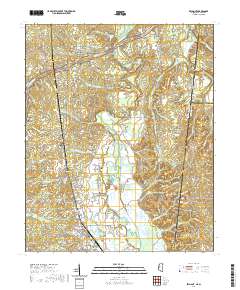 USGS US Topo 7.5-minute map for Belmont MSAL 2021