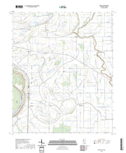 US Topo 7.5-minute map for Beulah MSAR