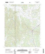 US Topo 7.5-minute map for Blue Mountain MS