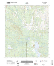 US Topo 7.5-minute map for Bluff Lake MS