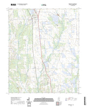 US Topo 7.5-minute map for Brooksville MS