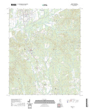 US Topo 7.5-minute map for Bruce MS