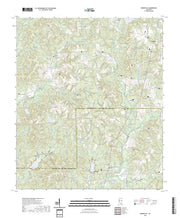 US Topo 7.5-minute map for Bunker Hill MS