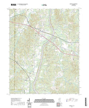 US Topo 7.5-minute map for Burnsville MS