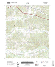 US Topo 7.5-minute map for Byhalia MS