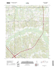 US Topo 7.5-minute map for Byhalia NW MSTN