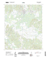 US Topo 7.5-minute map for Calhoun City MS