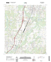 US Topo 7.5-minute map for Canton MS