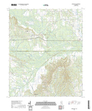 US Topo 7.5-minute map for Cedar Bluff MS