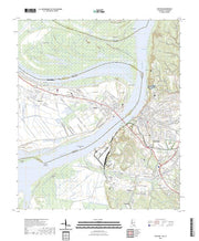 US Topo 7.5-minute map for Natchez MSLA