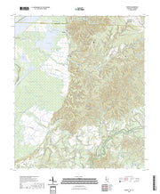 US Topo 7.5-minute map for Rodney MSLA