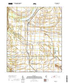 USGS US Topo 7.5-minute map for Scott MS 2020