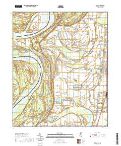 USGS US Topo 7.5-minute map for Tunica MSAR 2020