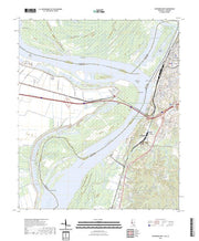 US Topo 7.5-minute map for Vicksburg West MSLA