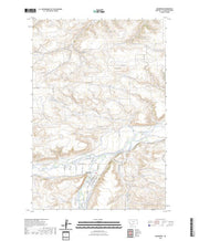 US Topo 7.5-minute map for Absarokee MT