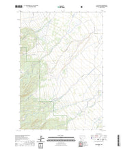 US Topo 7.5-minute map for Ajax Ranch MT