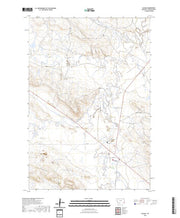 US Topo 7.5-minute map for Alzada MT