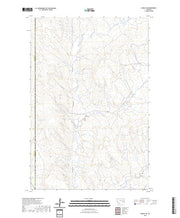 US Topo 7.5-minute map for Angela NE MT