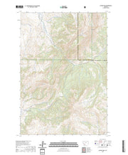 US Topo 7.5-minute map for Antone Peak MT