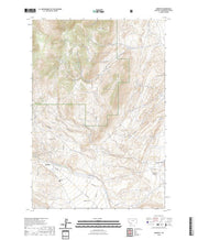 US Topo 7.5-minute map for Argenta MT