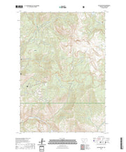 US Topo 7.5-minute map for Ash Mountain MT