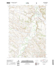 US Topo 7.5-minute map for Ashland MT