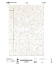 US Topo 7.5-minute map for Ayer Spring MT