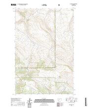 US Topo 7.5-minute map for B K Ranch MT