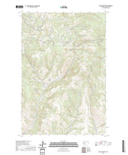 US Topo 7.5-minute map for Bailey Mountain MT