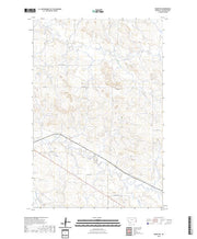 US Topo 7.5-minute map for Baker NW MT