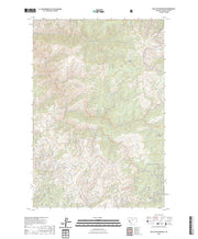 US Topo 7.5-minute map for Bald Top Mountain MT