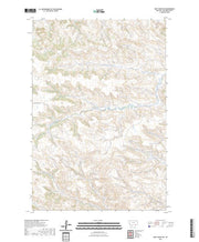 US Topo 7.5-minute map for Bar V Ranch NE MT