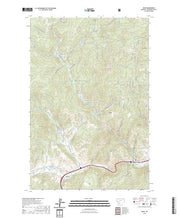 US Topo 7.5-minute map for Basin MT