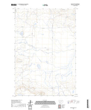 US Topo 7.5-minute map for Battle Butte MT