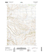 US Topo 7.5-minute map for Battleship Butte MT