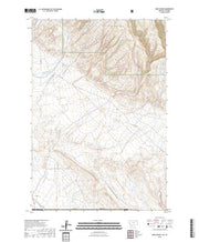 US Topo 7.5-minute map for Bear Canyon MTWY