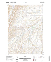 US Topo 7.5-minute map for Bear Coulee MT