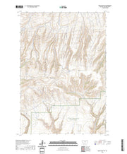 US Topo 7.5-minute map for Bear Coulee SW MT