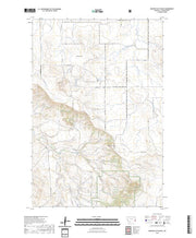 US Topo 7.5-minute map for Beaver Flats South MT